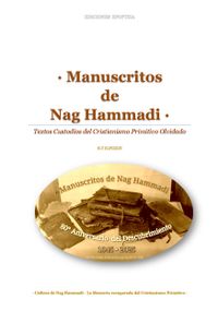 · Manuscritos de Nag Hammadi · Textos Custodios del Cristianismo Primitivo Olvidado · 80º Aniversario del Descubrimiento ·
