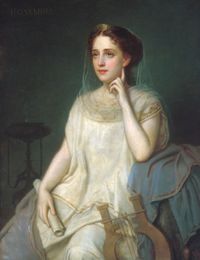 · Polyhymnia · Polimnia · Musa griega de la Poesía y de los Cantos Sagrados · Joseph Fagnani · 1869 · The MET