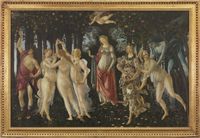 · Alegoría de la primavera · Sandro Boticelli (1445-1510) · Galería Uffizi ·